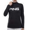 Ping Apparel Long Sleeve High Neck Shirt Functional Golf Undershirt L Women's (Funmax Material) / / 622-3269904 010_Black