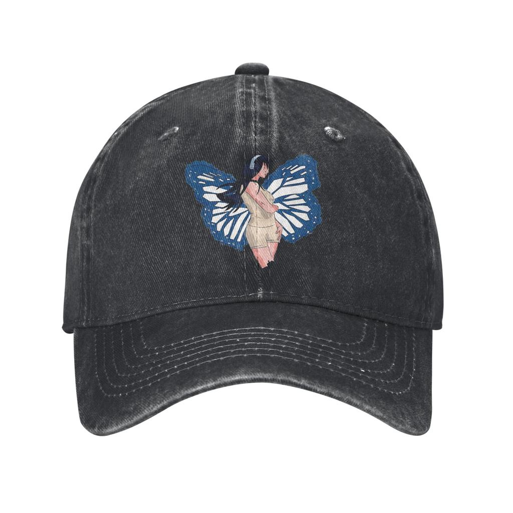 2026 Washed Baseball Cap Butterfly Aitanas Spanish Singer Summer Hip Hop Hats For Unisex-Teens Cool Hiking Fishing Sun Snapback