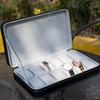 Watch Display Case Watch Storage Black PU Leather Watch Storage Box Travel Bag 6/10/12slots Black Brown Portable Vintage