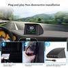P10 OBD Car Digital Head Up Display OBD2 For HUD Smart Speed Meter On-board Computer RPM Water Temperature Voltage Gauge Display