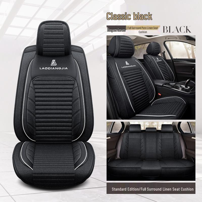 Southeast DX5 Luxury Universal Car Seat Cover - Full Surround, Four Seasons Linen Cushion (2021)