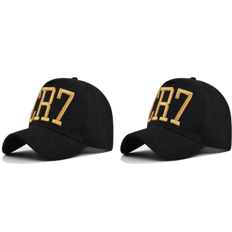 Trendy Cr7 Embroidered Baseball Cap With Cotton Material And Letter Pattern