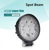 4.5Inch 9Led 45W Aluminum Round Led Work Light Fog Driving Lamp Offroad Suv Spotlight Bar Boat