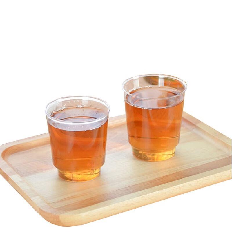Homeglen 200ml Disposable Octagonal PS Plastic Cups