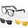 SG19PRO Smart Bluetooth Sunglasses: Magnetic Polarized Night Vision & Anti-Blue Light Glasses