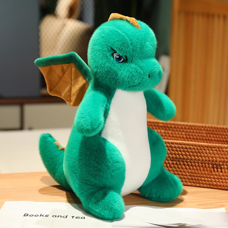 Dinosaur Theme Gentle Plush Toy Pterosaur Stuffed Animal Featuring Wings Dragon Dolls Joyful Children Roar Birth Date Celebration Decor Designed For
