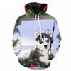Christmas Cute Dog Hoodie For Men 3d Printed Animal Sweatshirt Harajuku Kids Hooded Tops Casual New Year Long Sleeves Hoodies