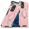 Armor Magnetic Holder Case for Motorola Moto G Stylus 5G GPlay 5G G5G GPower 5G 2024 Slide Camera Protection Shockproof Cover