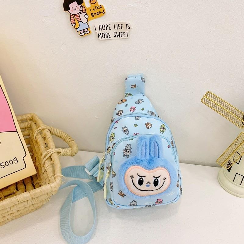 Trendy Cartoon Children's Lightweight Crossbody Bag For Kids In Vibrant Colors