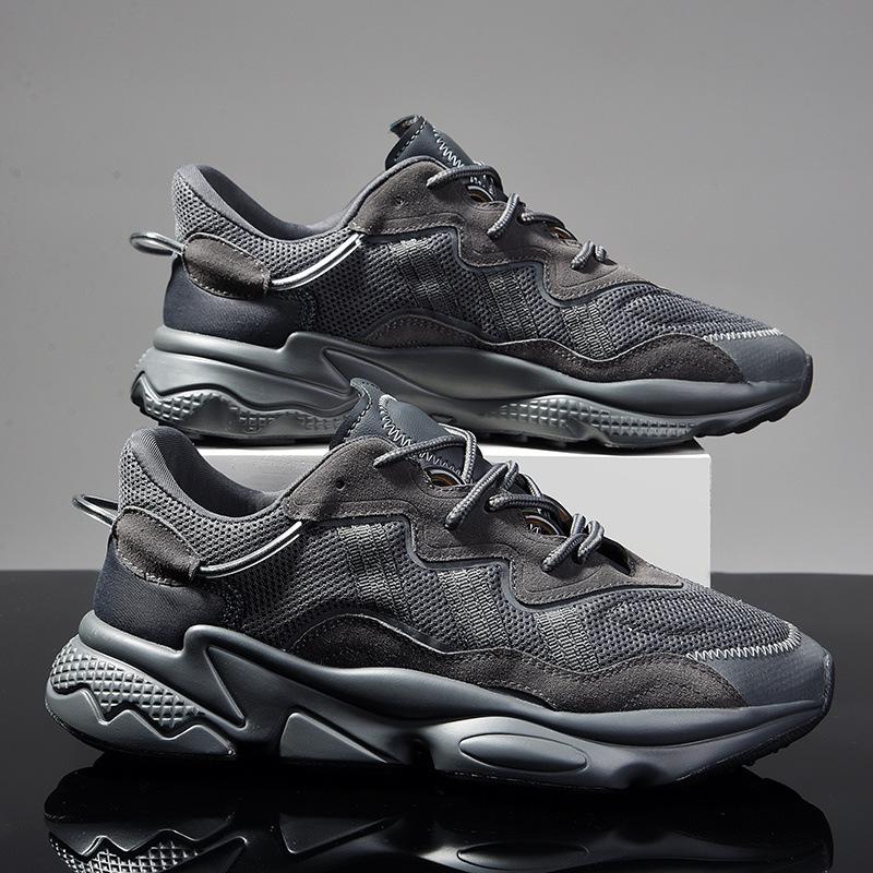 New Dad Shoes Men's 2025 Summer Breathable Men's Running Shoes Sports Retro Trendy Shoes Men's Sneakers