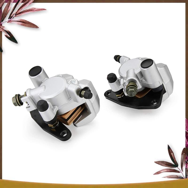 AB59-Front Left Right Brake Calipers For Banshee Big Bear Grizzly Kodiak Raptor 3GD-2580T-01-00 3GD-2580U-01-00 Parts