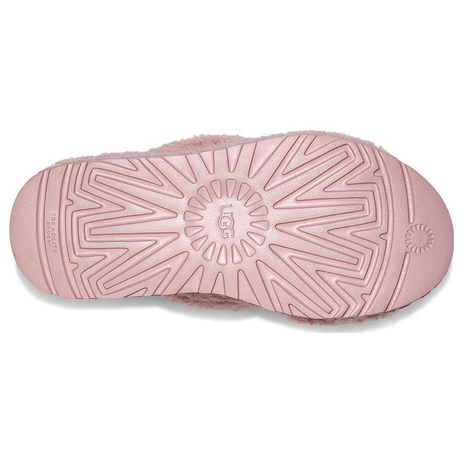 UGG Oh Fluffita Clean/Simple Fashion Fleece Lined Mules Fuzzy Slippers Women's Rose Gray 1120876-RSGRY