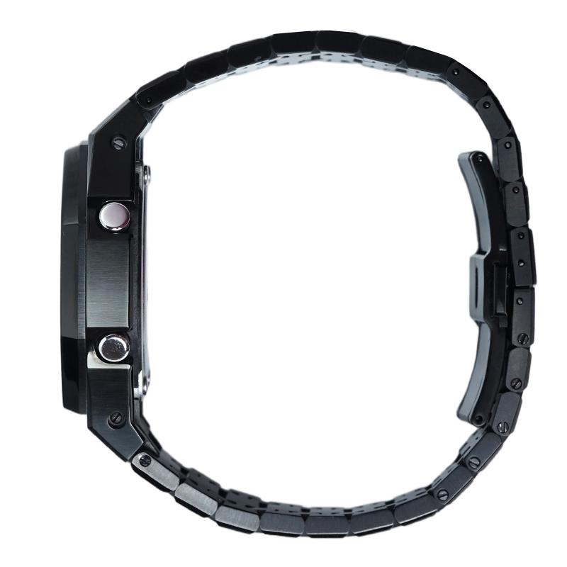 Casio Customized Watch Modified Series 200 Meters Waterproof Luminous Quartz Steel Strap Same Style for Men and Women P FenXingKongQuanShuangHei