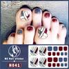 Fake Nails Toenail Sticker 3D Imitation Diamond Manicure Patch Waterproof and Long-lasting Whitening Toenail Sticker Wholesale