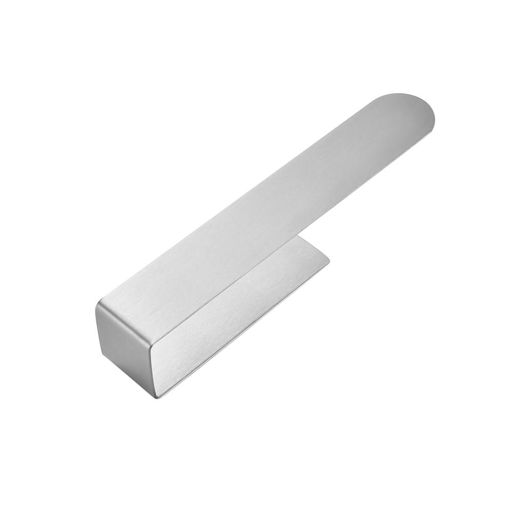 1Pc Bathroom Towel Racks No Drill Double Adhesive Towel Bar Stainless Steel 23.5cm/35cm Towel Rack for Bathroom and Kitchen