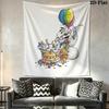 diddl Wall Tapestry Aesthetic Wall Hanging Printed Fabric Blanket Decorative Tapestries for Bedroom Living Room Home Decor