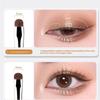 4/6Pcs Eye Detail Brushes Set Horse Hair Eyeshadow Brushes Undereye Smudge Brushes Soft Eyeliner Brush Perfect Eye Makeup Tools