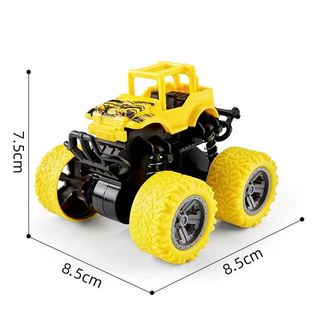 Jucării Mașină cu tracțiune integrală Vehicul de teren Cascoria Mașini de basculantă Mașină cu inerție dublă pentru băiat Mașină de jucărie Trage înapoi Jucărie pentru copii Cadou