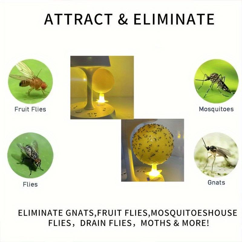 Indoor Glowing Insect Trap Ball Non-toxic Fly and Mosquito Catcher