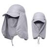 Detachable Fishing Sun Hat Foldable Fishing Bucket Hat Portable Fishing Hat  For Men