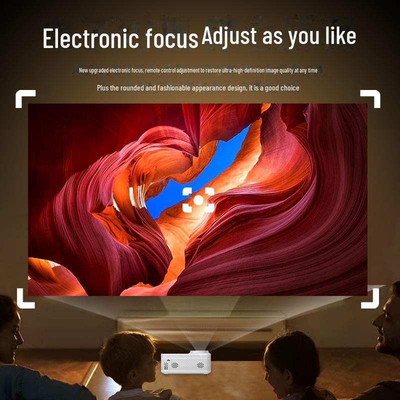 Ultra HD Smart Home & Hotel Projector for Mobile and Office Use