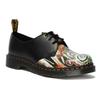 Dr. Martens Jean-Michel Basquiat x 1461 Smooth Dustheads Backhand Unisex Sneakers Black Multi-Color 26320001