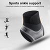 Ankle Brace with Fastener Tape Breathable Sweat Absorption Elastic Injury Recovery Ankle Compression Support Strap