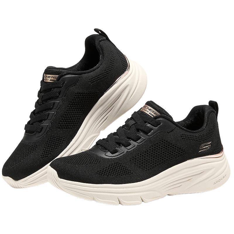 Skechers Women s Arch Support Walking Shoes 7.5 чёрный