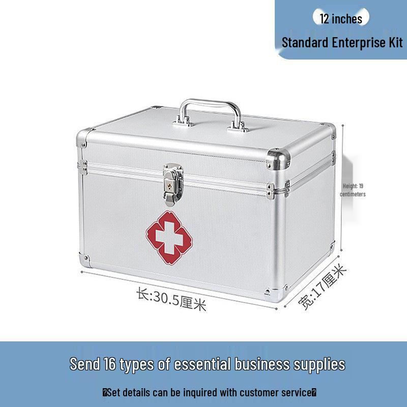Family Pack Large Capacity First Aid Medicine Storage Box