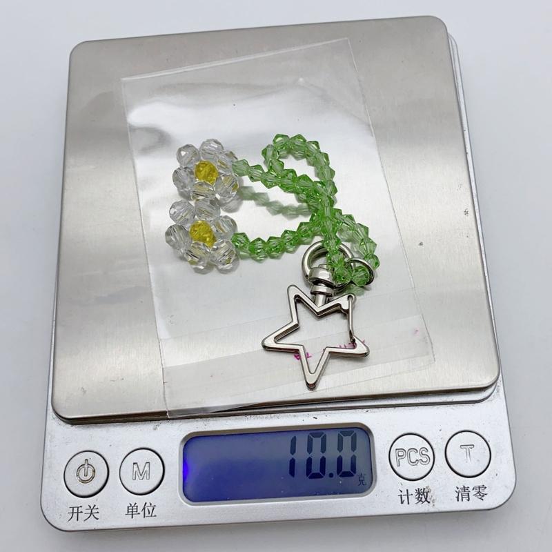 Handmade Beads Keychain Durable Material for Detail Oriented Individuals