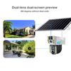 4G Solar-Powered V380 Surveillance Camera: 6MP, Waterproof, Outdoor, PTZ.