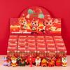 24pcs Year of the Horse Zodiac Keychain Set: Cute New Year Ornament & Student Reward