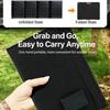 Portables 40W Foldable Solars Chargers Light Weight for Camping Hiking with Phones Tablets Emergency Power