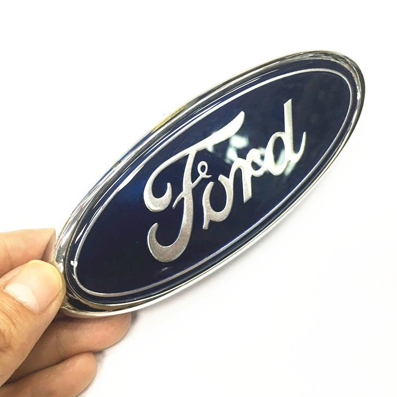 Grille Oval Ford Badge Car Emblem Sticker With Abs Material Front Rear Mark