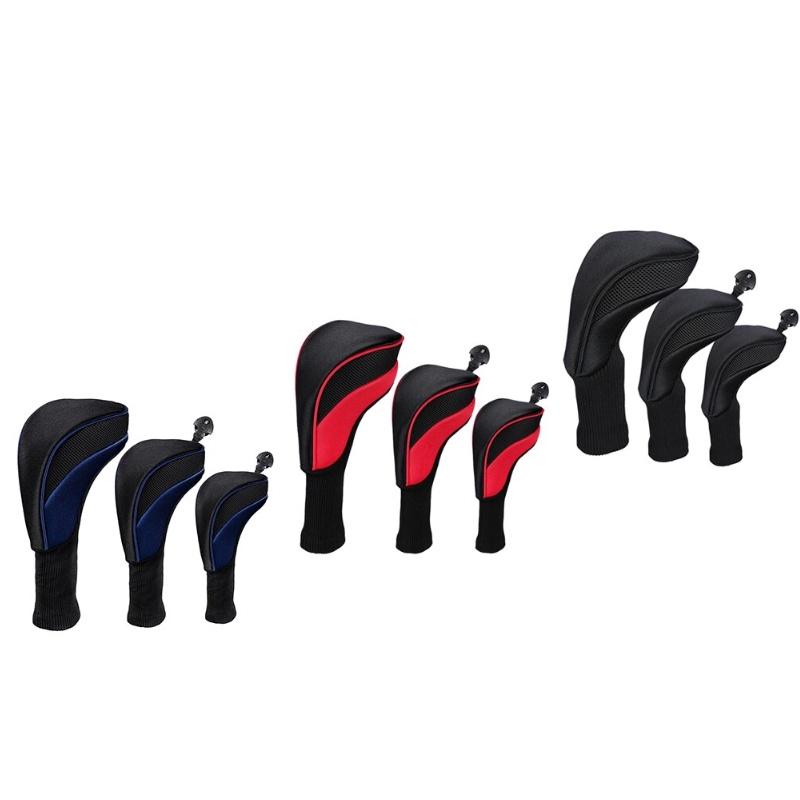 Durable And Lightweight Long Neck Golf Club Head Covers Set) For Ultimate Protection