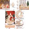 Elegant Diy Christmas Ornaments Festive Wooden Tree Pendant For Holiday Table Display