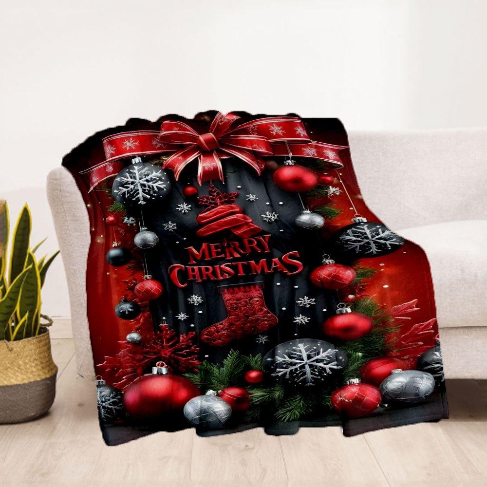 Blanket Flannel Throw Blanket for Sofa, Bed, Travel, Camping, Office