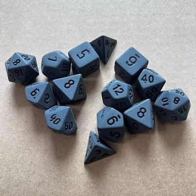 7 teile/los DIY Schwarze Würfel Set Multi-seitige D4 D6 D8 D10 D % D12 D20 Polyhedral Würfel für TRPG unterhaltung Tisch Spiel Digitale Würfel