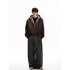 American Trendy Unisex Faux Rabbit Fur Hooded Winter Jacket