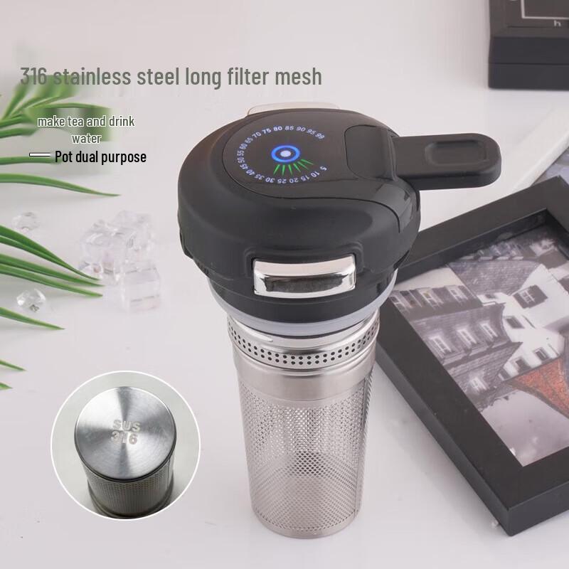 Lu Feng Lai Smart Temperature Display 316 Stainless Steel Insulated Tea Flask