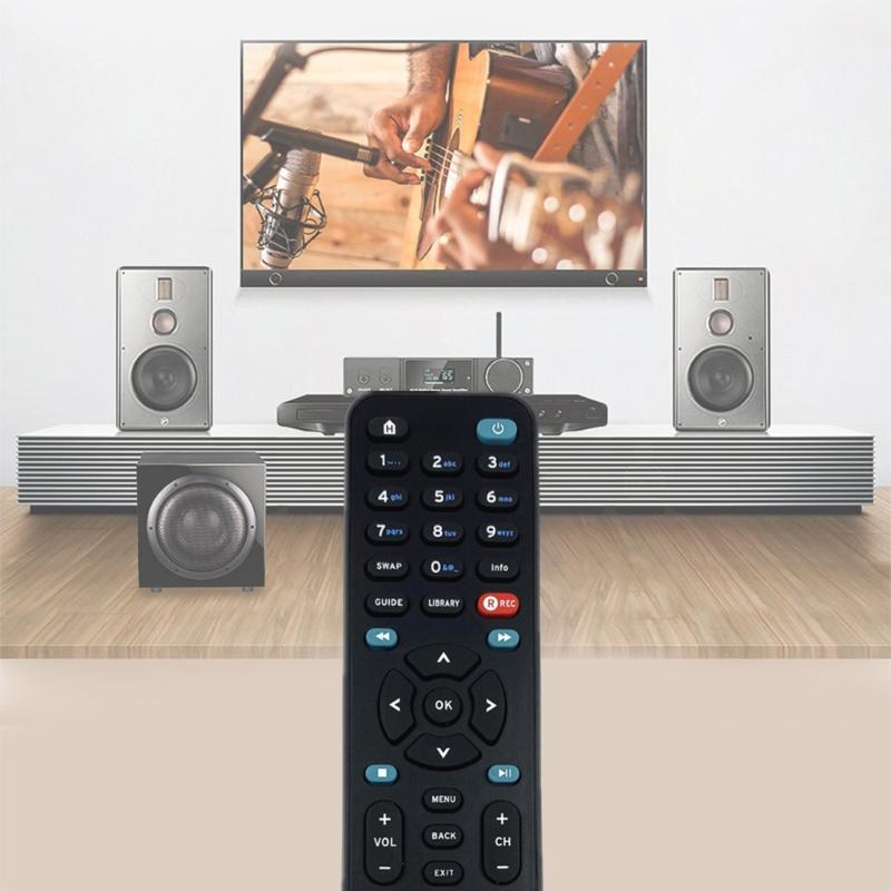 Universal Remote Control with Ergonomic Design for RC1994505/01 Multiple Device Compatibility Home Theater Office Use