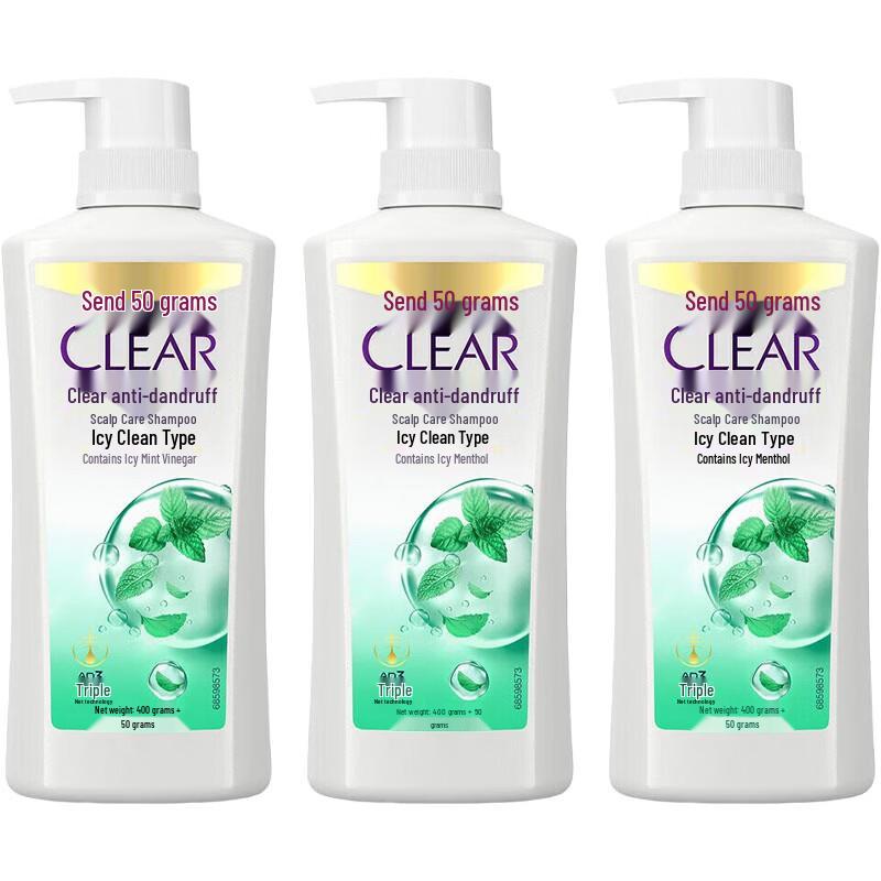 Clear Icy Fresh Anti-Dandruff Shampoo