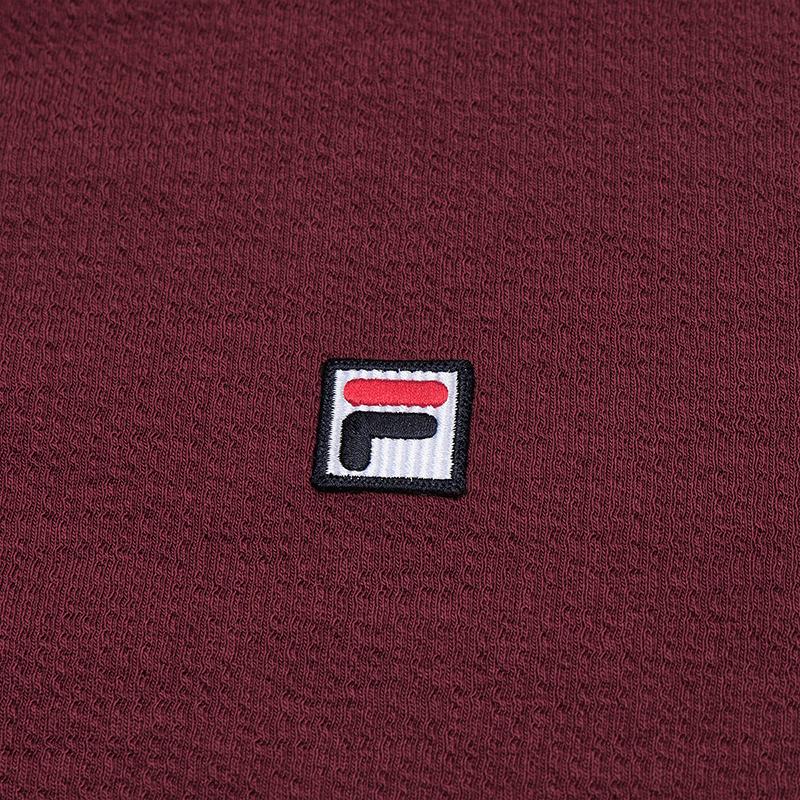 FILA Heritage Casual Long Sleeve Jacket Women jackets Burgundy F11W638507FWI