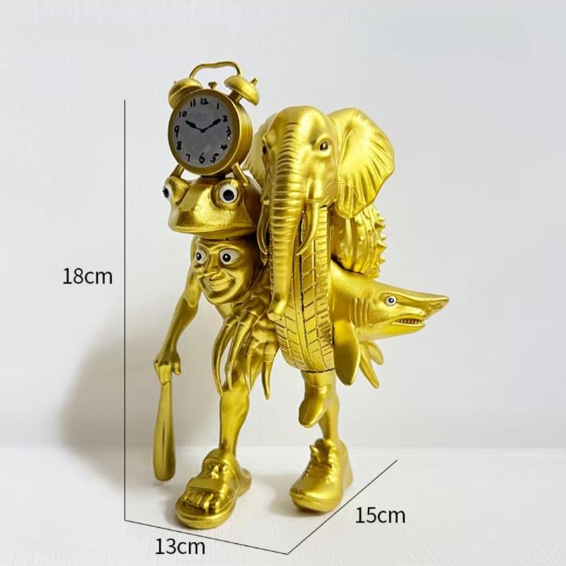 Włoska Figurka Modelowa Tung Tung Tung Sahur Tralalero Tralala Potwór Brainrot Edycja Fusion Figurka Akcji Anime Ozdoba Zabawki