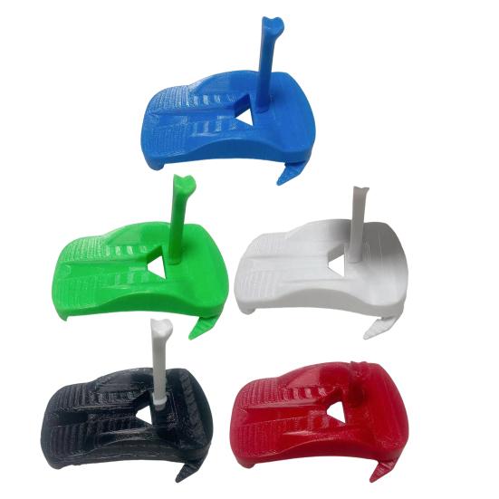 3D Printed Golf Tee Holder Artificial Turf Tee Stand Outdoor Indoor Driving Range Home Training Golf Simulator Tee Hinged Turf Base