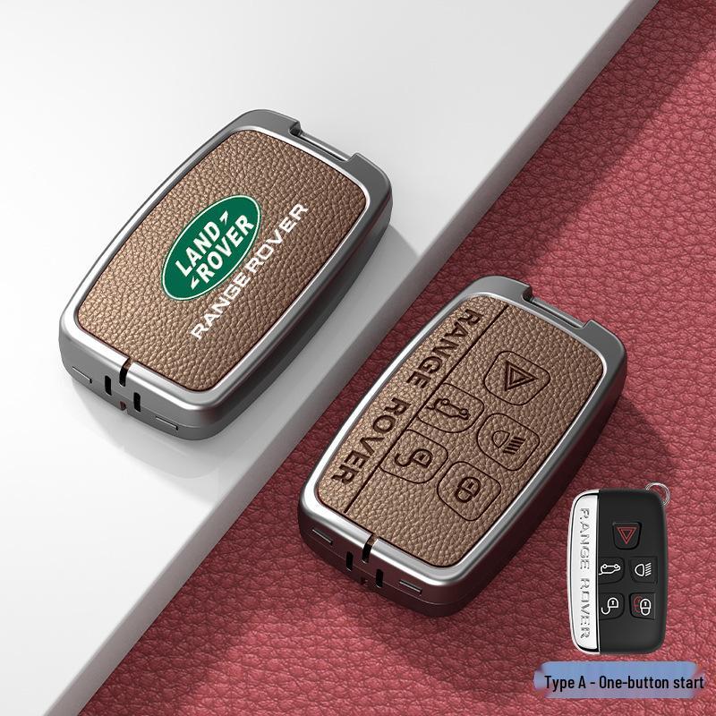 Land Rover Schlüsseltasche: Passend für neuen Range Rover Sport, neuen Defender, Discovery 5 - Schutzhülle für Autoschlüssel für Männer & Frauen