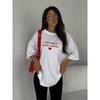 100% Cotton Oversized Heart Print T-Shirt