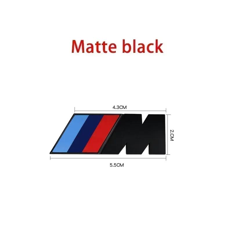 

-For BMW M LOGO Fender Emblem Badge Rear Trunk Badge 1 3 5 7 Series X1 X3 X5 X6 M Sports Sticker Car Accessories Sticker Stylin