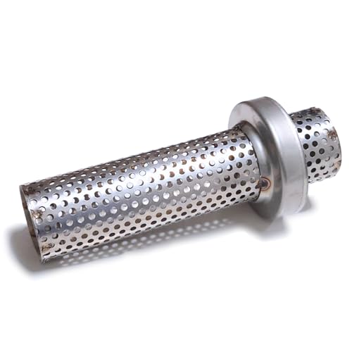 

UME-STAR Внутренний глушитель Глушитель Внутренняя перегородка Мотоциклетная перегородка Универсальный глушитель Мотоциклетный глушитель (Внешний диаметр 60,5 мм Длина 150 мм)