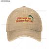 Fish Want Me Women Fear Me Baseball Cap Fashion Distressed Cotton Sun Cap Unisex Style Outdoor Summer Caps Hat